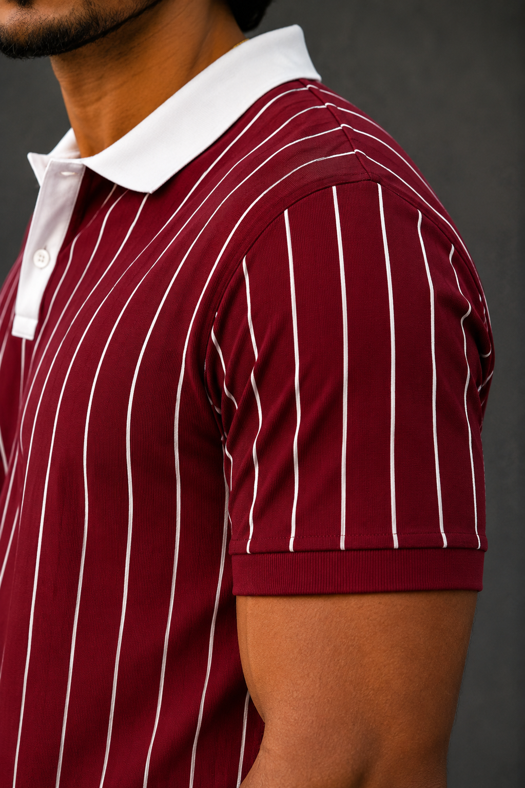 7Colors Deep Crimson Polo Tshirt - Smart Essentials™
