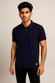 Navy Slim Fit Polo T-Shirt